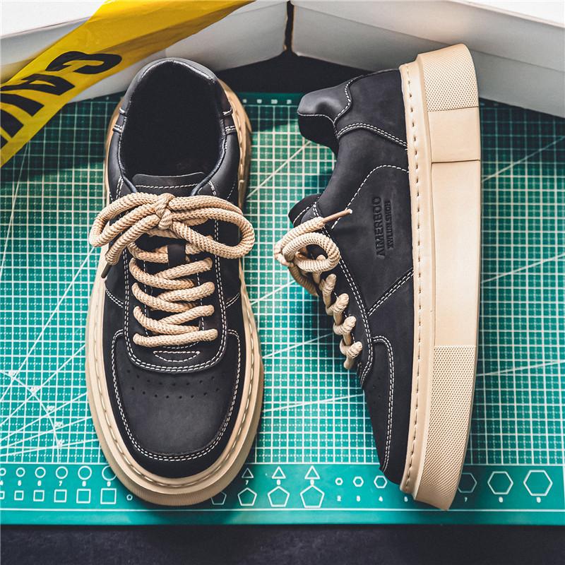 Роскошные новые модные универсальные повседневные кроссовки для скейтбординга 2024 года, мужские кроссовки с толстой подошвой для бега по утрам на открытом воздухе
