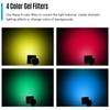 Barn Door+Honeycomb Grid + 4 Color Filter For Bowen Mount Standard Reflector Photography Studio Flash Accessories