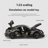 1/22 Scale Nissan GTR Alloy Car Model with Lights and Sounds, Ultimate Racing Replica for Kids' Room Display & Play, Collectible Toy Car