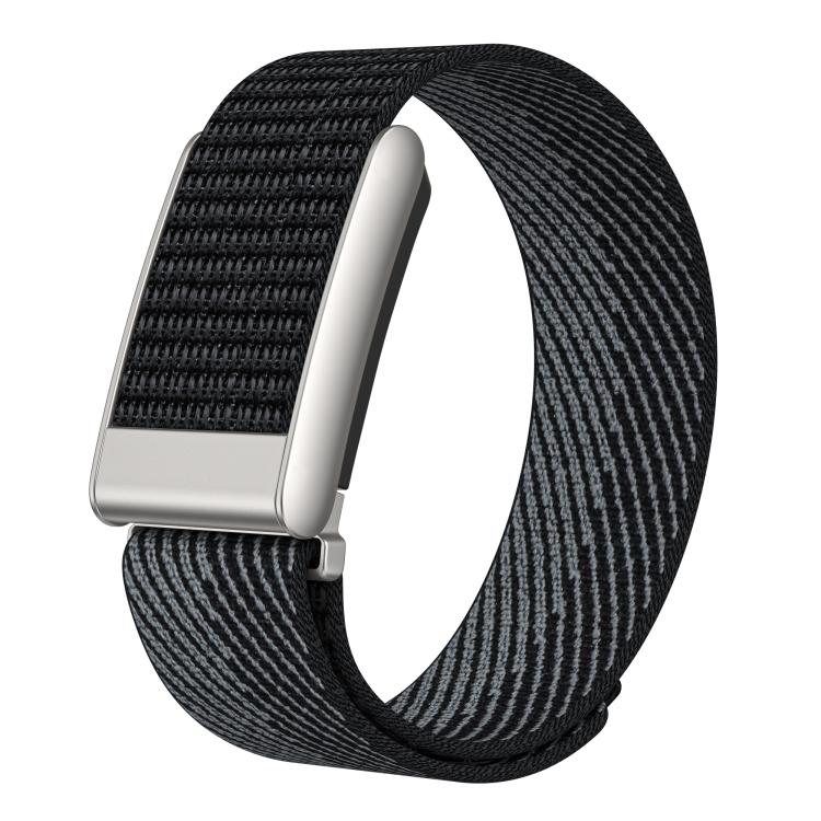 Dual Color Nylon Hook and Loop Fastener Watch Band for WHOOP 5.0 Regular, Adjustable Replacement Strap