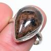 African Moss Handmade 925 Sterling Silver Jewelry Ring Size 8 P3c46