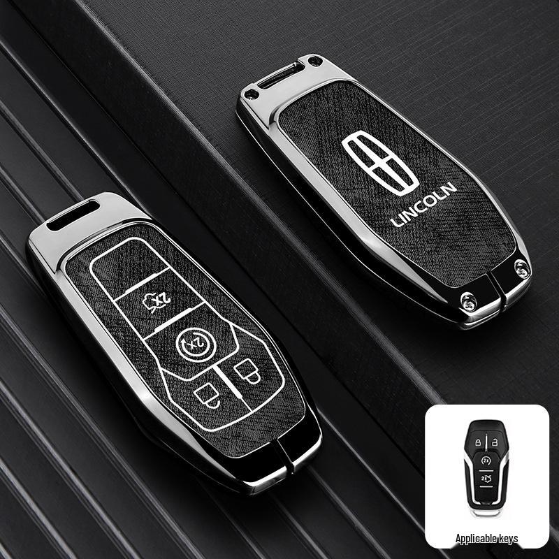 Lincoln Adventure Key Case: Fits Navigator, Aviator, MKZ, Continental, MKC, MKX Models