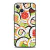 Роскошный мягкий чехол из ТПУ для iPhone 17 Air 16E 16 11 15 14 Pro MAX 12 13 7 8 Plus X XR XS SE 2022 Чехол Милый Мультяшный Суши
