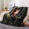 1PC Resident Evil Patterned Flannel Blanket Suitable For All Seasons For Home Decor Warmth And Comfort Gifts Holiday Present