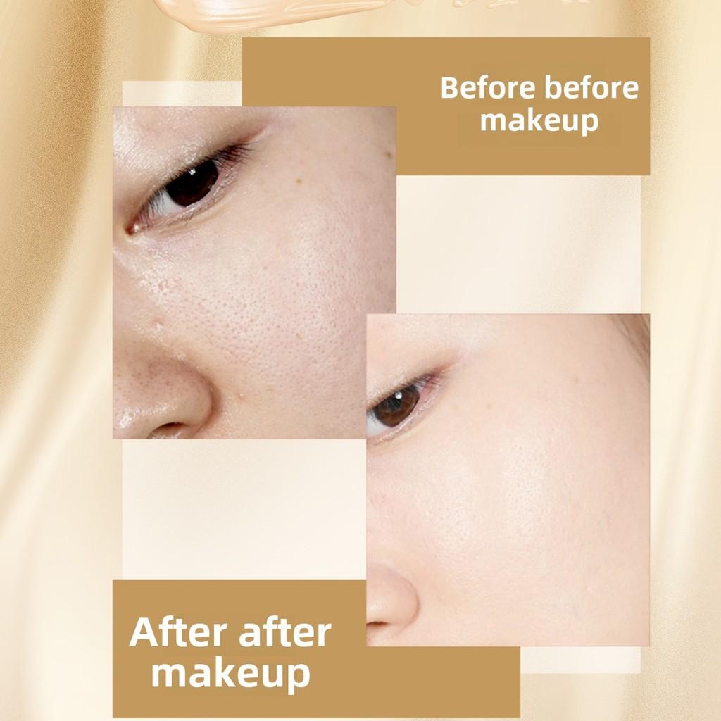 Air Cushion BB Cream Natural Brightening Concealer Oil Control Waterproof Permanent Fixed Liquid Foundation Daily Makeup Set Women's Fashion Makeup