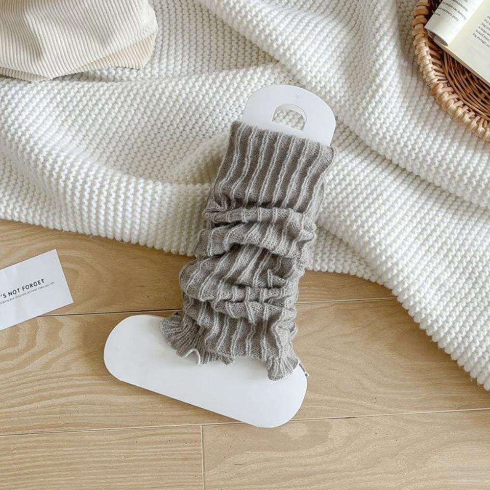 Knitting Lolitas Knitted Socks Cute Sweet Long Stockings Fashion Leg Warmers Autumn Winter