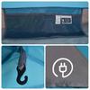 4 Person Camping Tent Blue Waterproof
