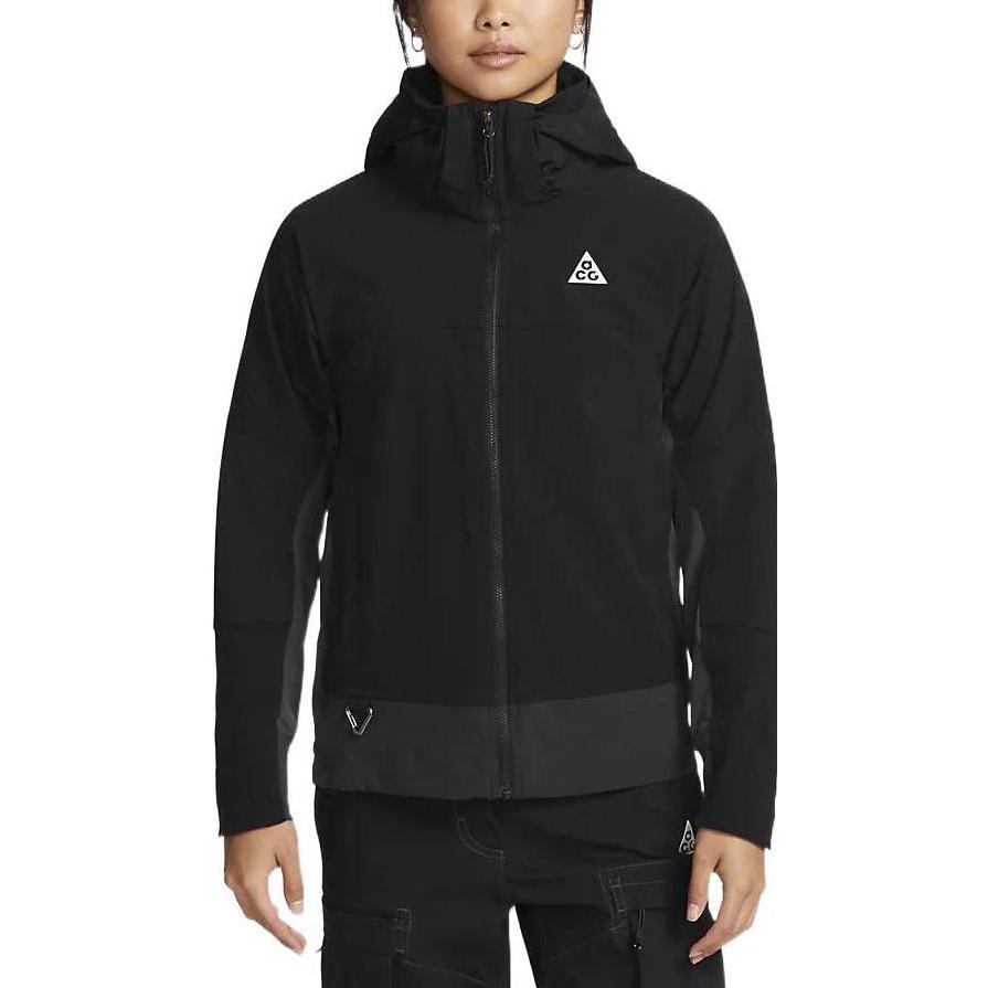 Nike Jackets Women's Black Stand Collar Moderate Other DH3106-011