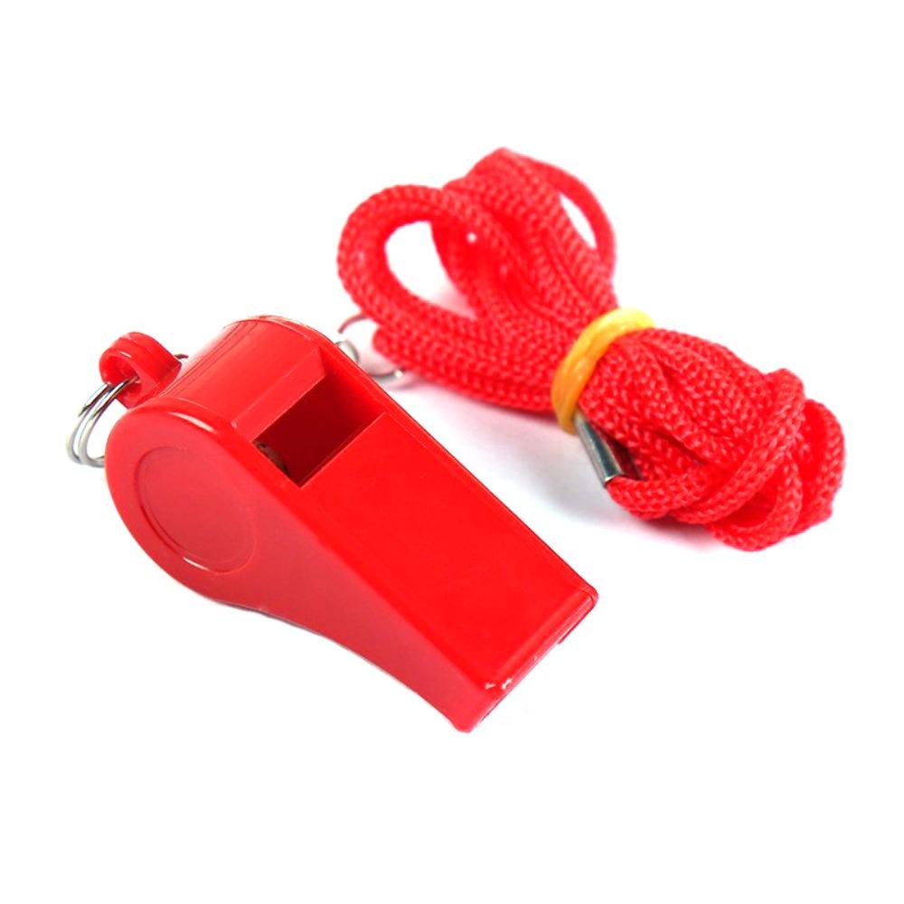 Football With Lanyard Professional Outdoor Survival Tool Cheerleading Tool Referee Whistle Whistle