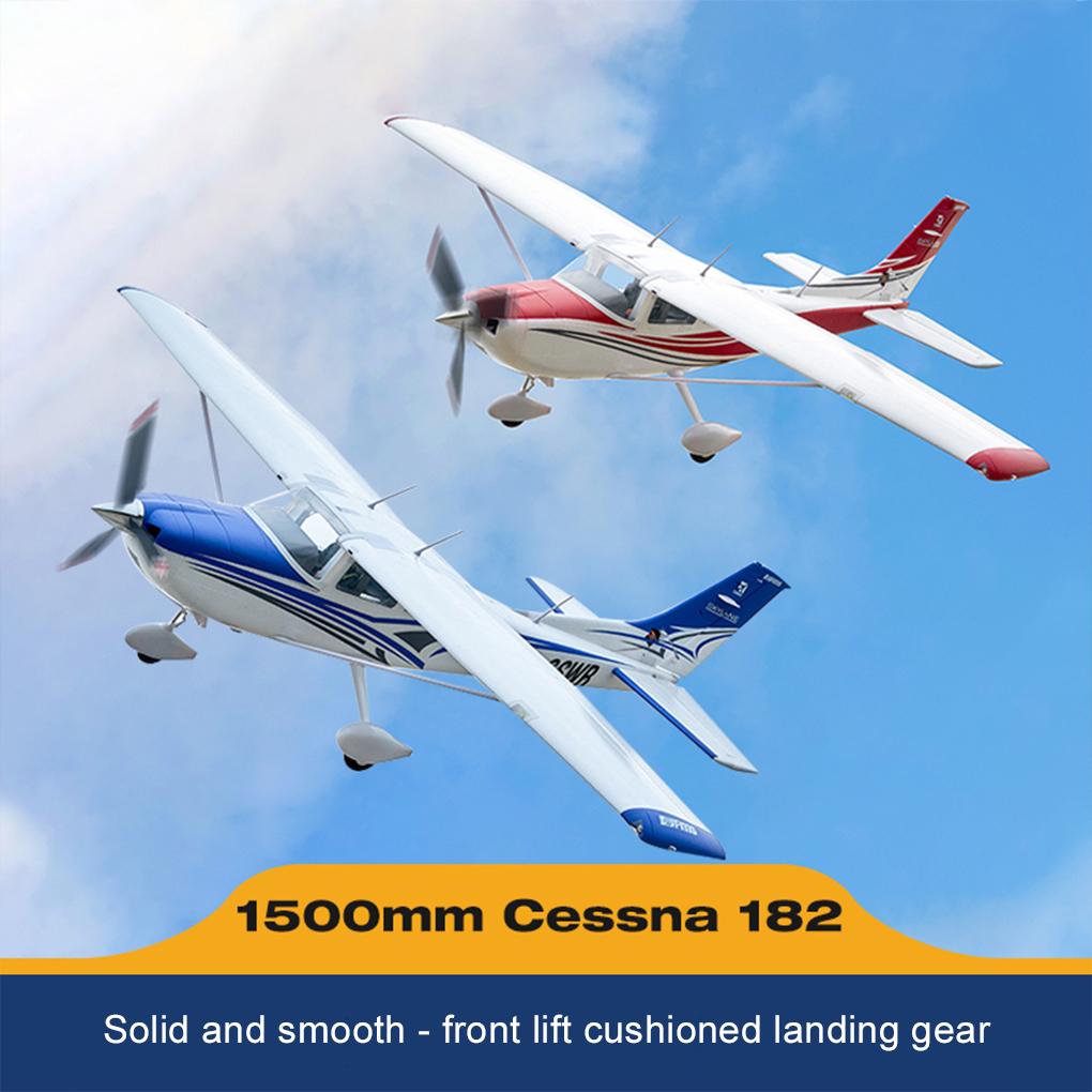 FMS1500mm Cessna 182 Training Electric Remote Control Model Aircraft Fixed Wing Outdoor Performance RC Airplane Toy Model New