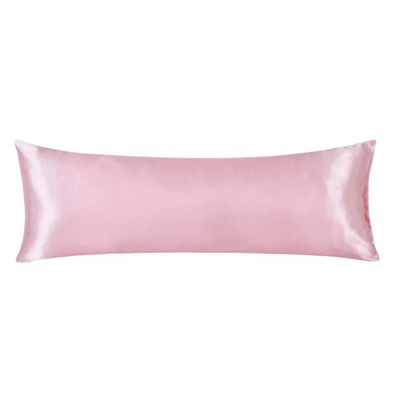 Body Size Pillow Cases High-end Pillow Cover Couple Double Pillow Case Solid Color Cases Safety No Zipper