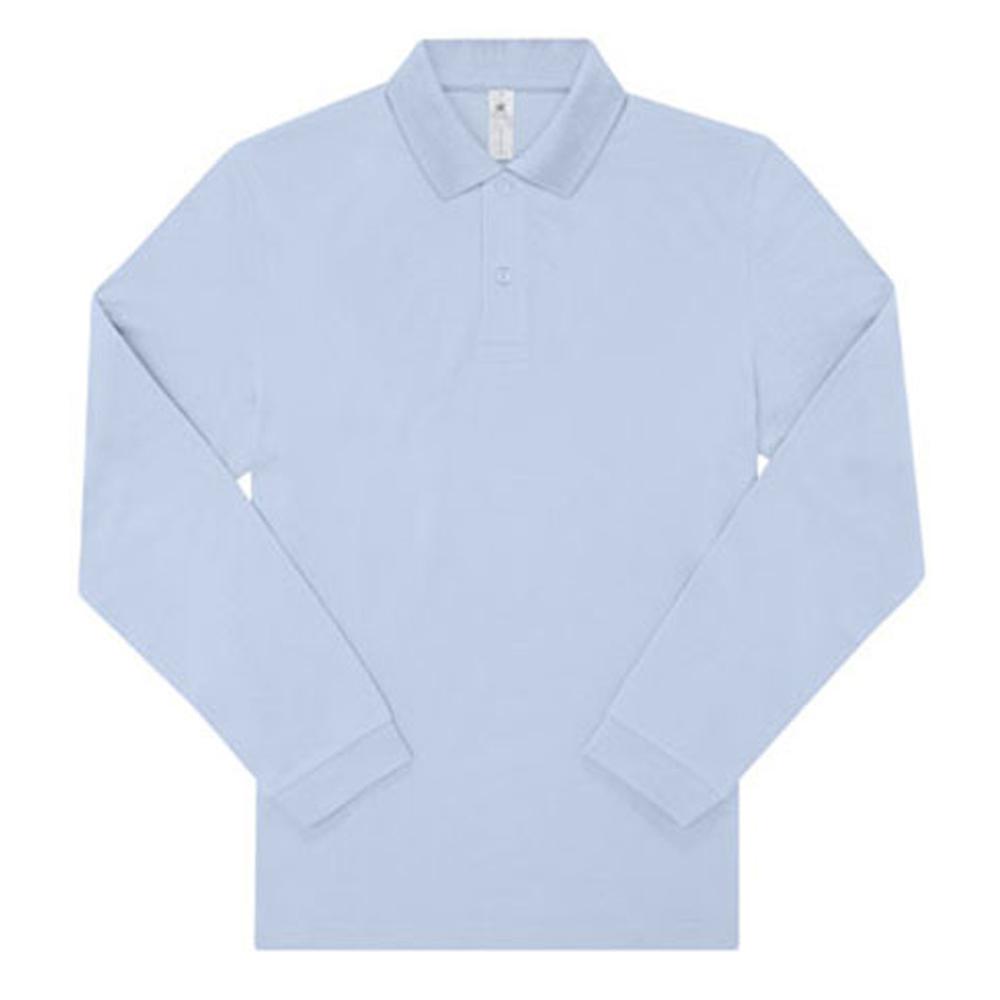 B&C Unisex Adult My Polo 180 Long-Sleeved Polo Shirt