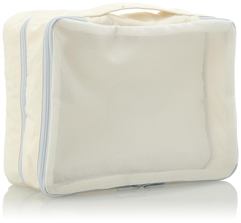 Color Variation Travel Pouch M PWGB241737 CRM [Gelato Pique] Women's