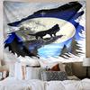 Wolf Pack Wilderness Tapestry Room Decoration Wall Hanging for Living Room Bedroom, dormitory, Birthday and Christmas gifts