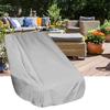 Серый водонепроницаемый пылезащитный чехол для стола и стула, защитный чехол для лодки 61x56x64 см для использования на открытом воздухе