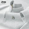JEEP SPIRIT Men's 2025 Autumn/Winter Fleece-Lined Sweatshirt