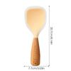 Silicone Spoon Non-stick Cooking Spoon Anti-scalding Pot Rice High-temperature-resistant Spoon Durable Kitchen Gadgets