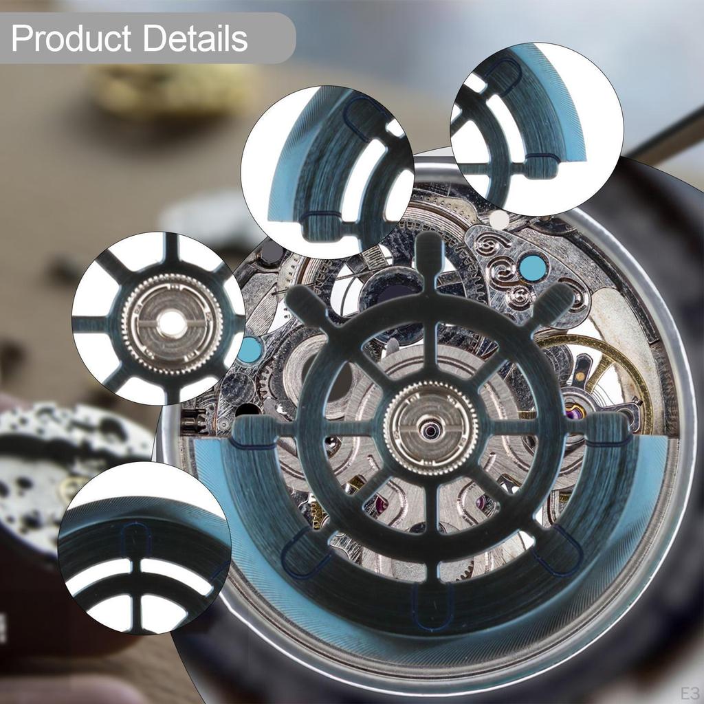 Ротор часового механизма Автоматический Прочный для обслуживания механических часов Стабильный Металлический