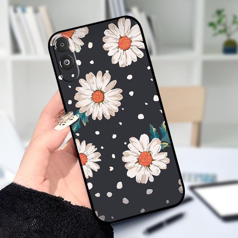 Для Samsung F14 M14 5G Мягкий чехол Модный принт Черный Силиконовый TPU Чехол для телефона Для Samsung Galaxy A14 4G 5G Ударопрочные чехлы