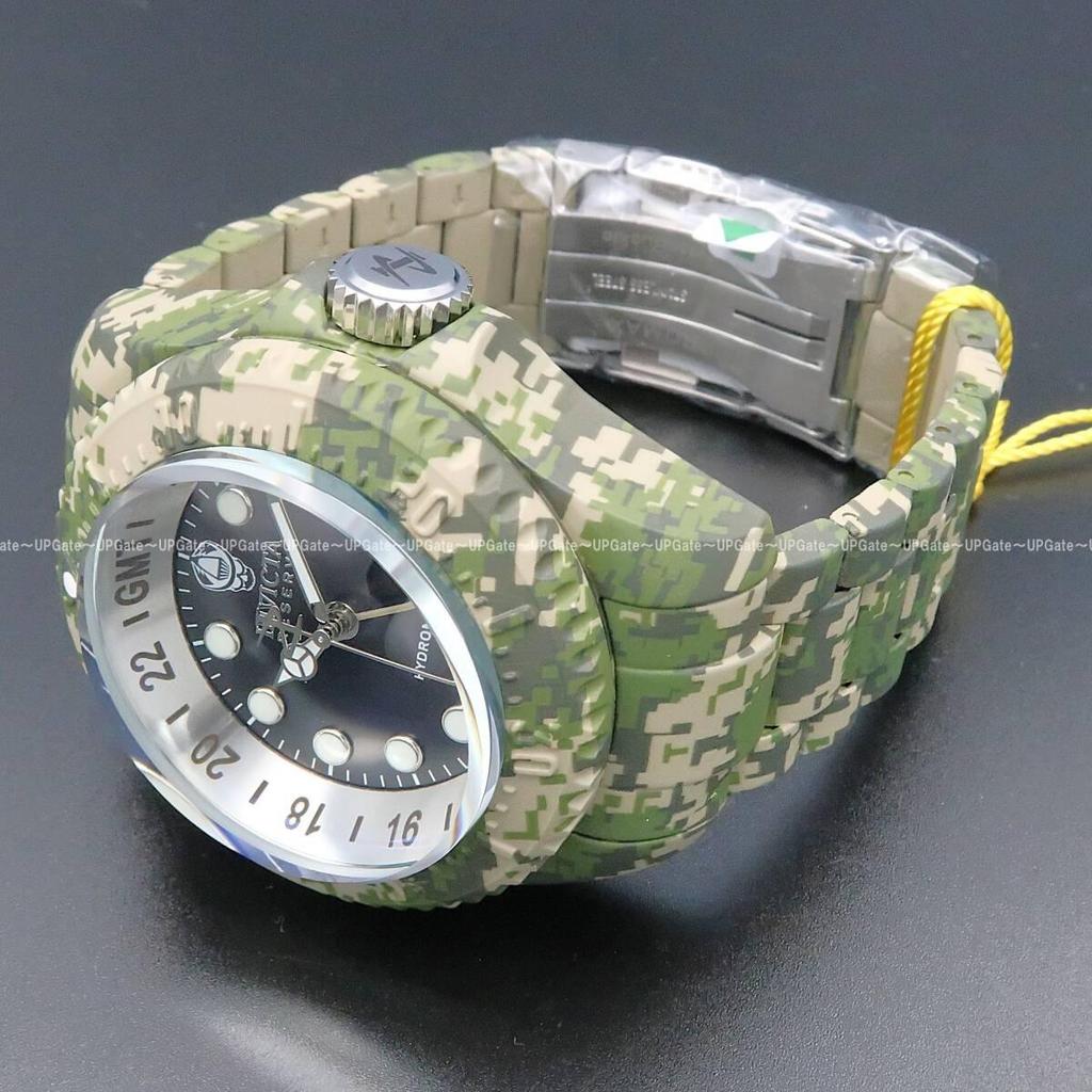 Б/у Верхний камуфляжный рисунокВысокая водонепроницаемость и мощность INVICTA Hydromax 40462 Invicta Hydromax