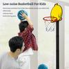 Indoor Silent Basketball High Rebound Low Noise Kids Dribbling Training High Density Foam Practice Sports Bouncy Ball Boys Girls Gift