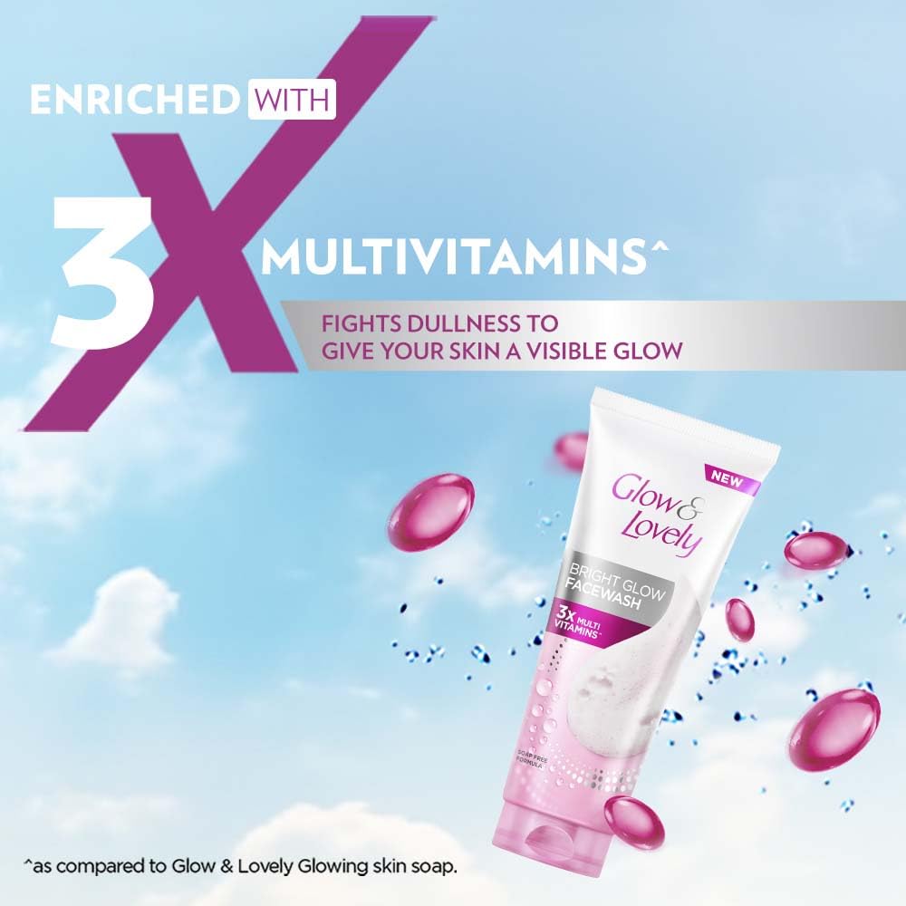 Glow & Lovely Очищающее средство для лица «Яркое сияние» 100 г