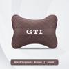 OBTLU1 Car Seat Head Support Cushion Lumbar Pillow Accessories Tire Valve For VW GTI Golf Polo Passat Tiguan T-ROC Jetta Arteon ID.3 CC