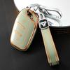 Для Roewe Rx3 Rx5 Rx8 Erx5 I6 I5 Для Mg 4 Mg4 Ev Mg Hs Gt Zs Ev Zx Mg5 Mg6 Чехол-футляр для брелока с 3 кнопками из ТПУ