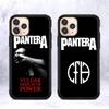 Dark Heavy Metal Rock P-PanteraS Band For IPhone 11 12 13 14 15 16 17 Pro Max Plus TPU+PC Shockproof Back Phone Cases