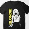 Новая футболка Blondie, футболка с изображением рок-группы, музыкальная, смешная футболка, футболка в подарок для, черная унисекс футболка