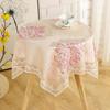 Household Minimalist Dining Table Cloth Countryside Style Small Round Table Cover Rectangular Floral Lace Universal Tablecloth