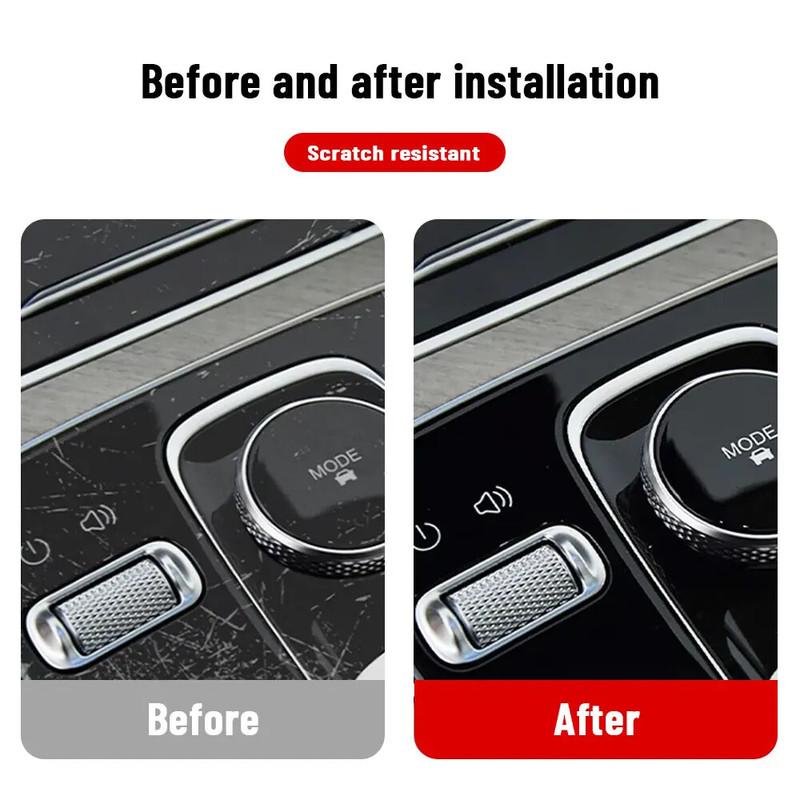 For BYD YANGWANG U8 2024 Car Interior Center Console Transparent TPU Protective Film Anti-scratch Repair Film Accessories