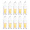 10pcs G9 LED Bulb 2W AC 230V Light Bulb Replacement with Bi Pin Base for Home Lighting