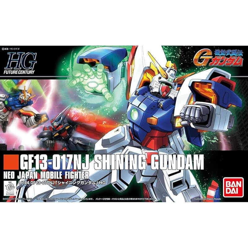 HGFC 1/144 GF13-017NJ Сияющий Гандам (Мобильный истребитель G Gundam)