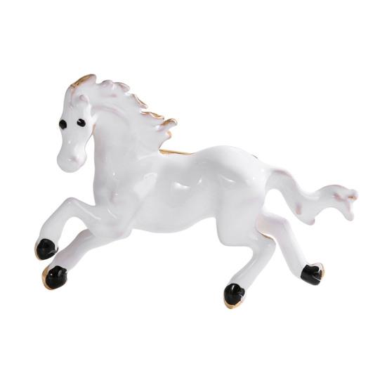 Брошь-булавка Год Лошади по китайскому зодиаку Брошь Винтажная Зодиакальная Брошь Свитера Шляпы Сумки Значок Украшение для одежды