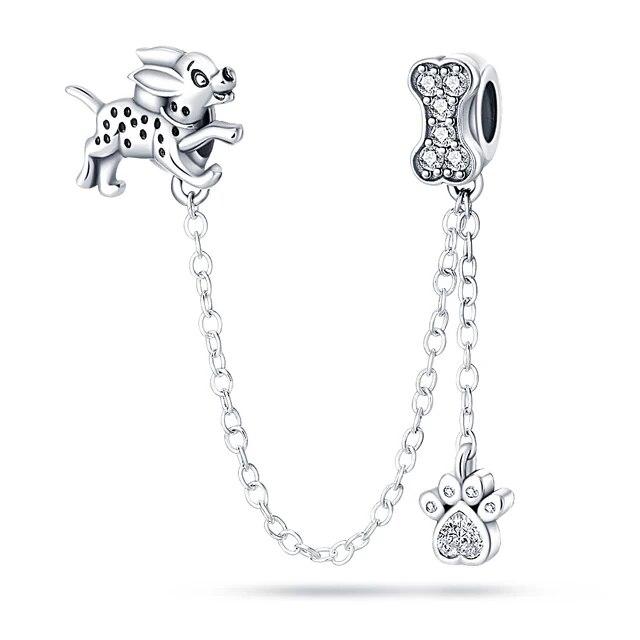 Новый Хэллоуин Черепа Призраки 100% Стерлингового Серебра 925 пробы Ведьма Мумия Подвеска Оригинальный Модный Браслет Ювелирные Изделия Своими Руками