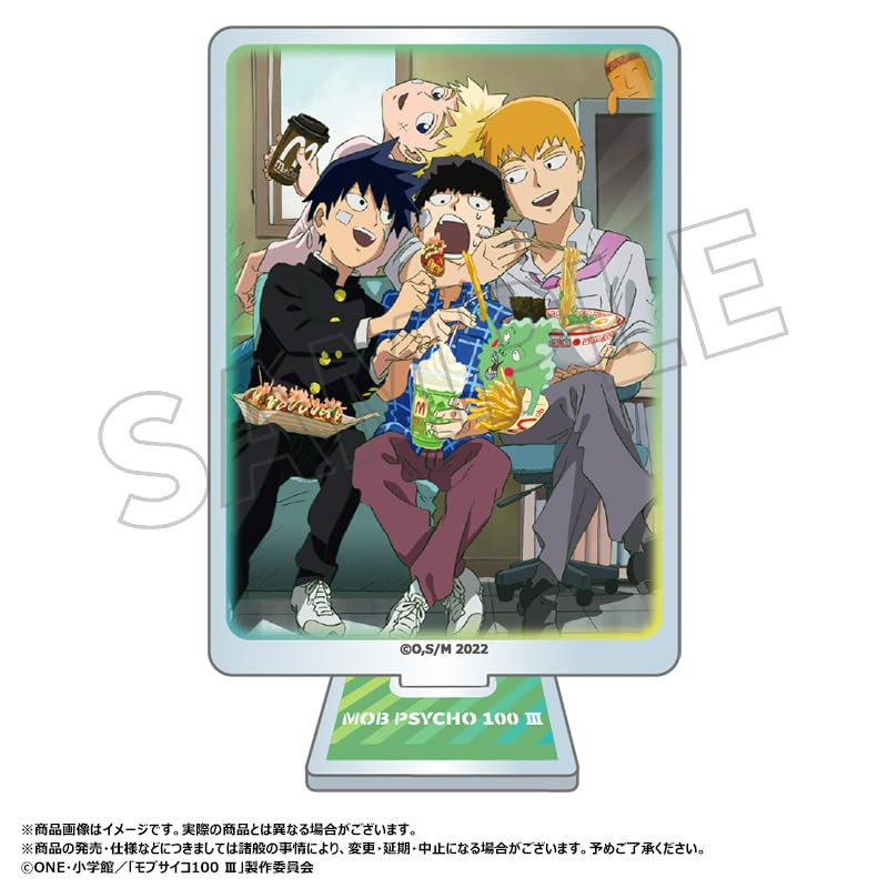 TV Anime Psycho 100 Visual Acrylic Stand Box "Mob III" 7-Piece
