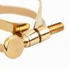 Metal Mouthpiece Ligature Golden Metal Sax Ligature Alto Saxophone Ligature  For Saxophone