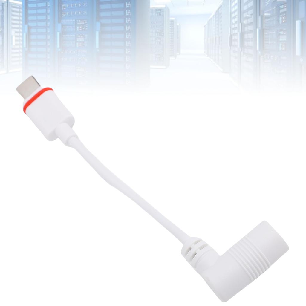 Solar Panel To USB C Adapter 4.5 Inch Solar Panel USB C Adapter Convert Connector for Spotlight Cam Plus Pro Security