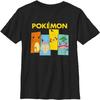 Детская футболка с коротким рукавом Pokemon Team Kanto для мальчиков