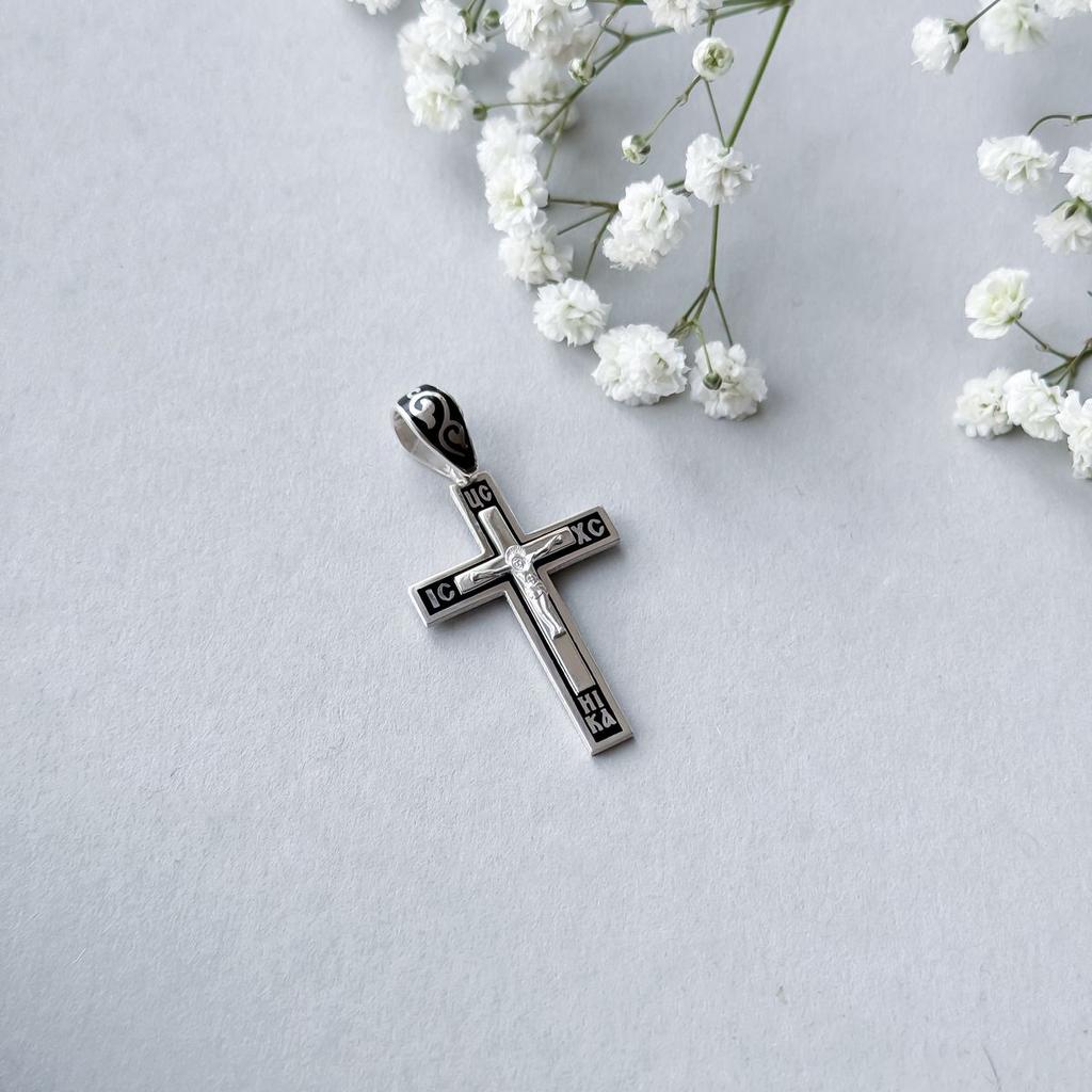 Silver Cross with Enamel (2156550)