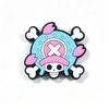 New One-Piece PVC Flower Shoe Decorations & Buckles