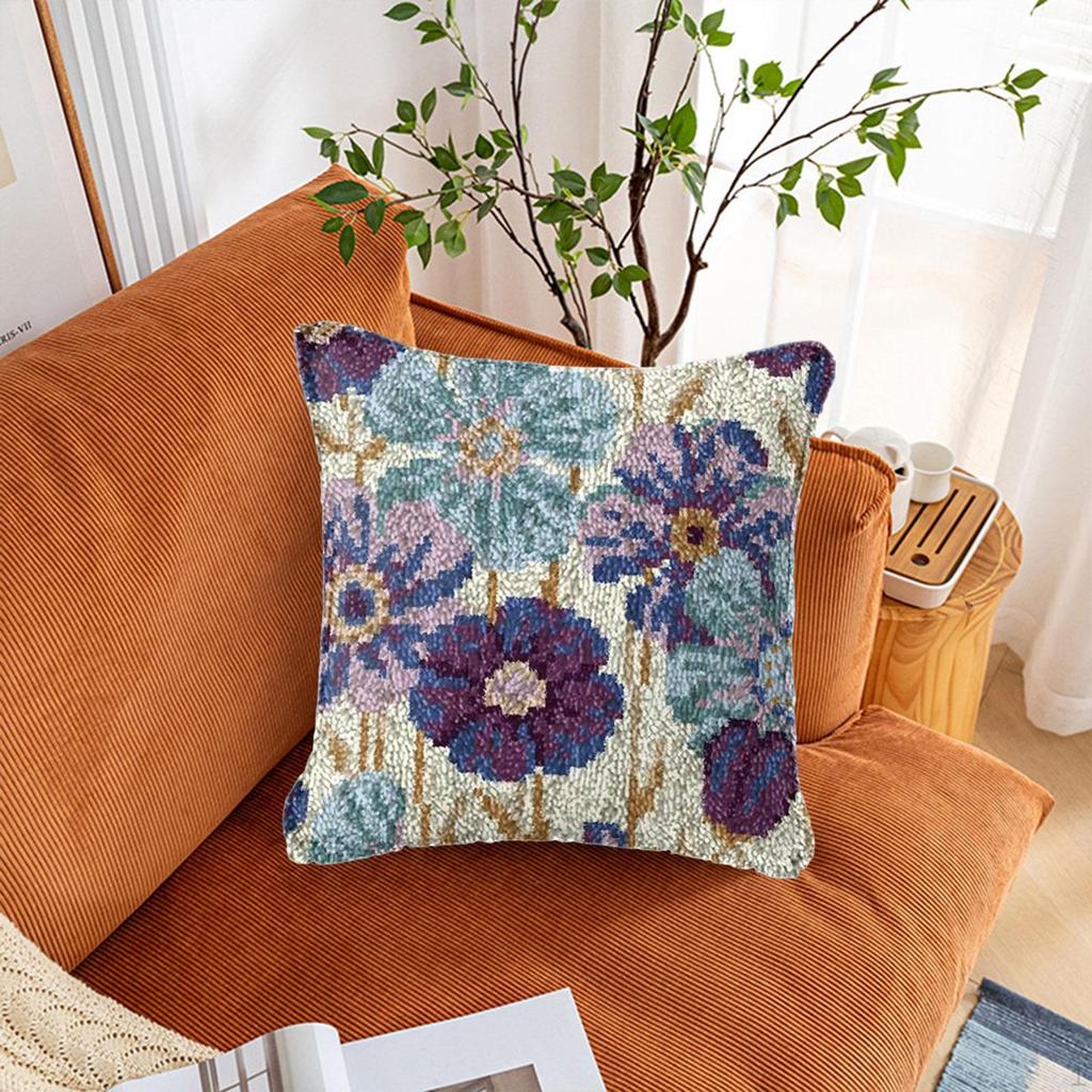 DIY наволочка защелка крючок ремесло узор вышивка дырокол игла рукоделие милые наборы для