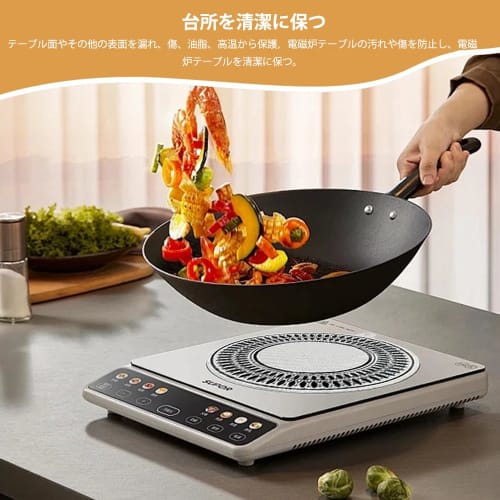 GOODCHI Термостойкие коврики для готовки, набор из 2 штук, нескользящий силикон, износостойкий, маслостойкий, защитная подкладка, предотвращает пригорание, легко чистить, изоляц