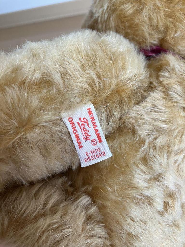 [USED] Hermann teddy bear plush toy