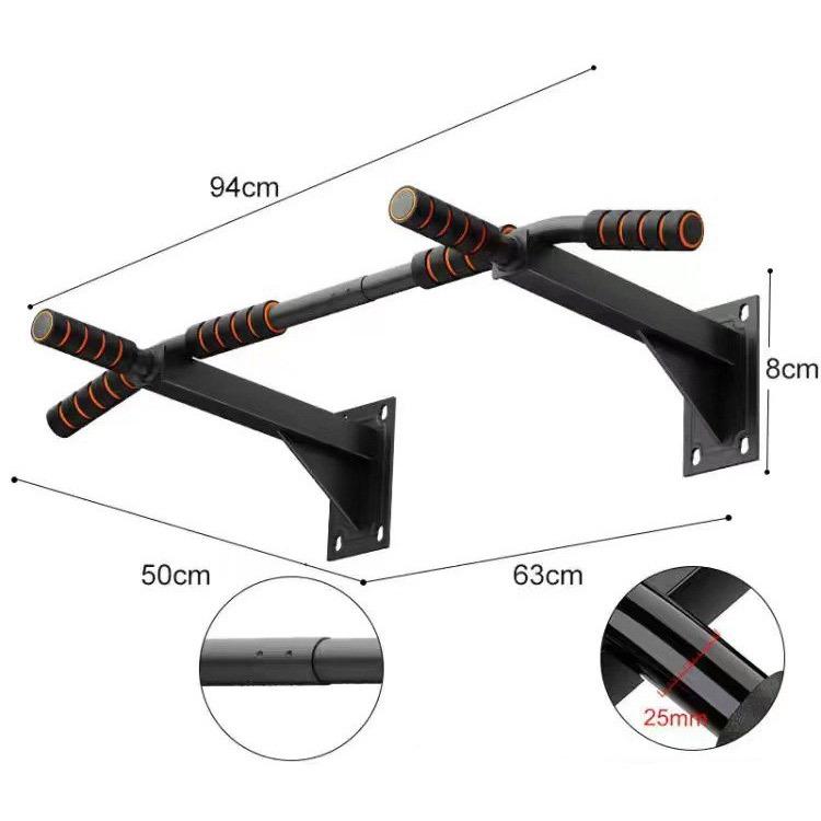 Настенная перекладина для подтягиваний: Одноместные и двухместные варианты для домашнего фитнеса