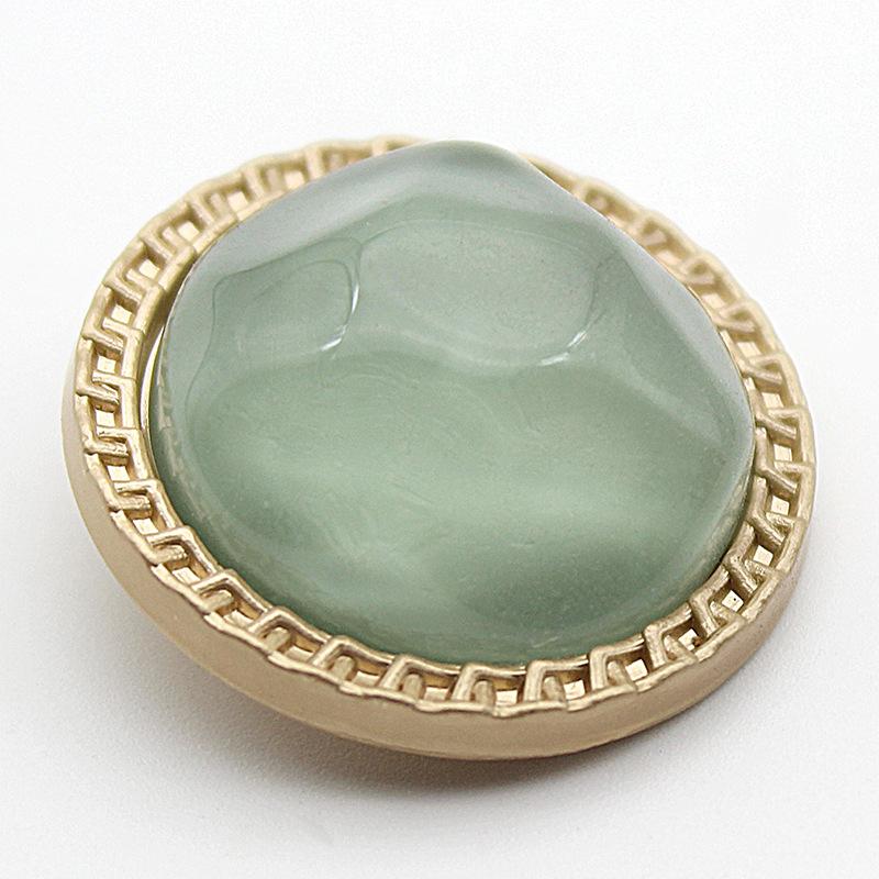 Винтажные металлические пуговицы с ножкой квадратные круглые для зимнего пальто декоративные для замены DIY принадлежности для рукоделия швейная отделка 6 шт./лот