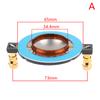 34.4 44.4 51.3 72.2 74.5 Core Tweeter Voice Coil Membrane Titanium Film Treble Speaker Repair Accessories Diy Parts