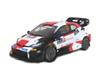 Ixomodel B Toyota GR Yaris Rally1 2023 Finland Winner Martin Scale Model 18RMC174A #33 E. Evans/S. 1/18