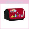 Numberblocks Double Layer Pen Bag Made Of Nylon For School And Travel